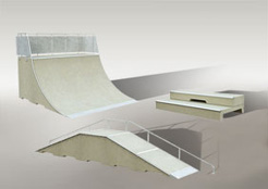 Skateparki Betonowe