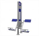 Render isometric view of Double Back Trainers with
