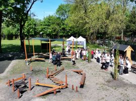 Nowy plac zabaw w stylu Montessori otwarty w Zabrzu!