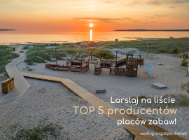 Nasze place zabaw znalazły się na podium w zestawieniu TOP 5 producentów!