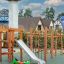 drewniany plac zabaw khumbu w parku rozrywki hossoland