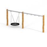 Podwójna huśtawka robinia 1 + 2 (BNS 120 cm)