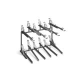 Stojak dwupoziomowy na rowery