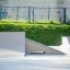 Kombinacja 6 elementów skateparku z rampą i szyną do jazdy na rolkach