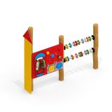 Tablica sensoryczno-edukacyjna (robinia akacjowa)